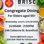 June Congregate Dining